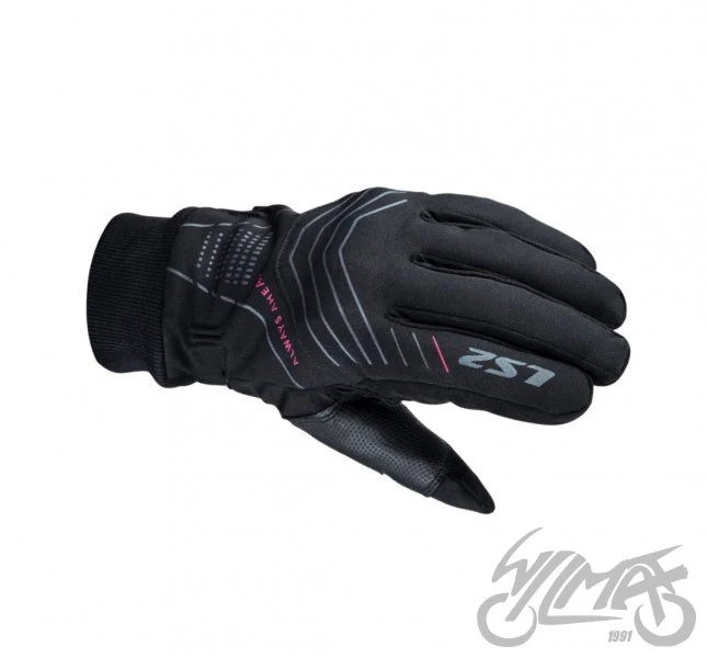 Rękawice motocyklowe LS2 Civis męskie Black — XXL — ujęcie 1