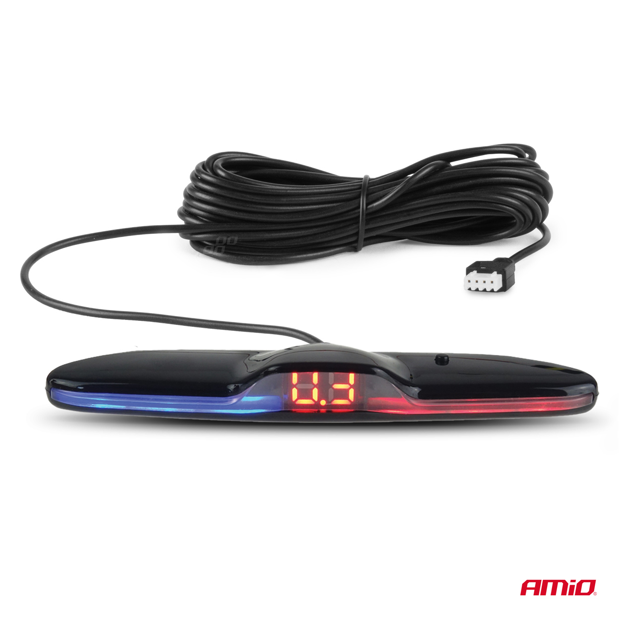 Zestaw czujników parkowania czujniki cofania MAX LED 4 sensory czarne 19 mm TRUCK — ujęcie 8