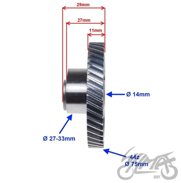 Wałek rozrządu do Shineray XY125-10D — ujęcie 2