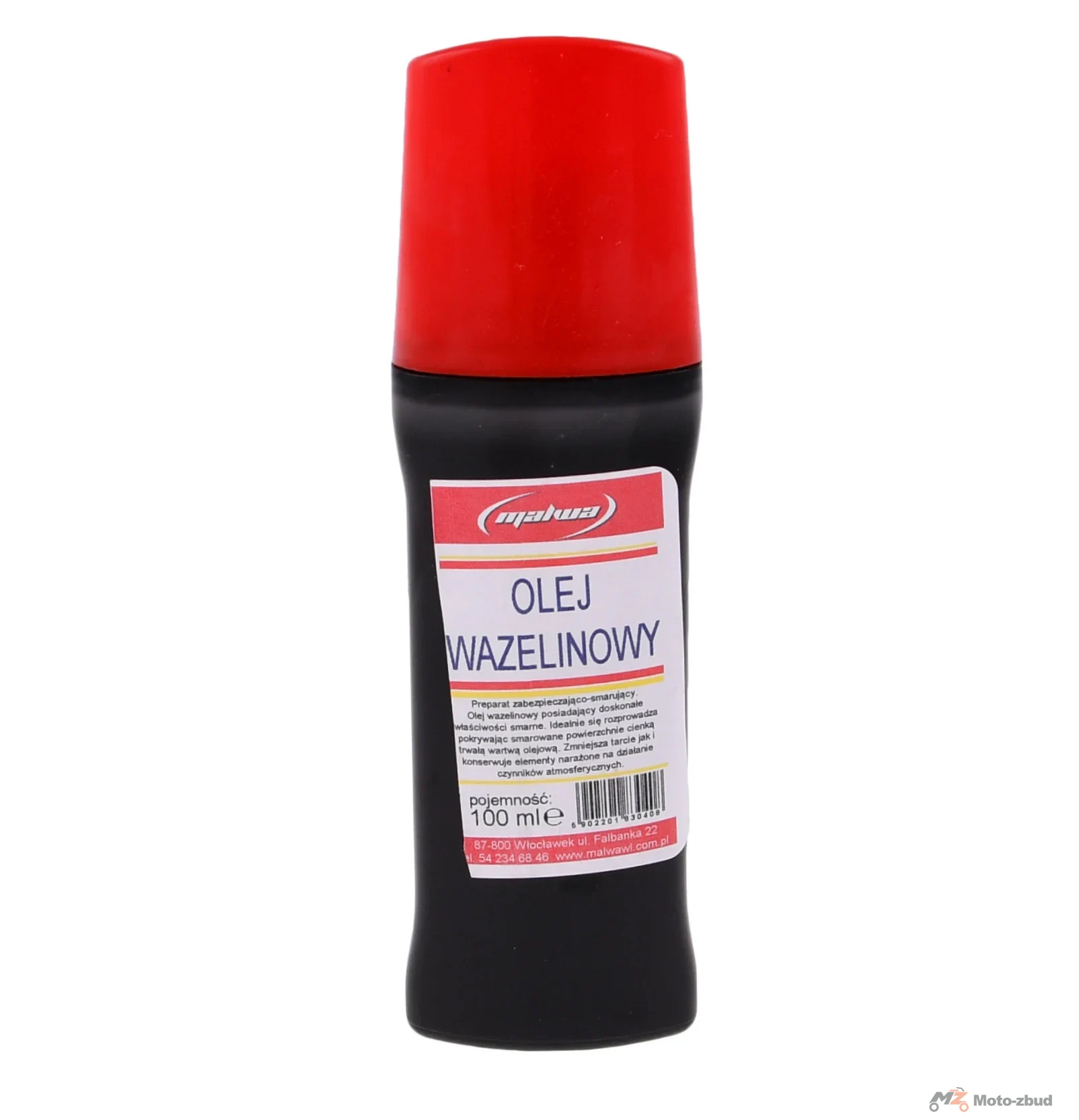 Olej wazelinowy z gąbką 100 ml