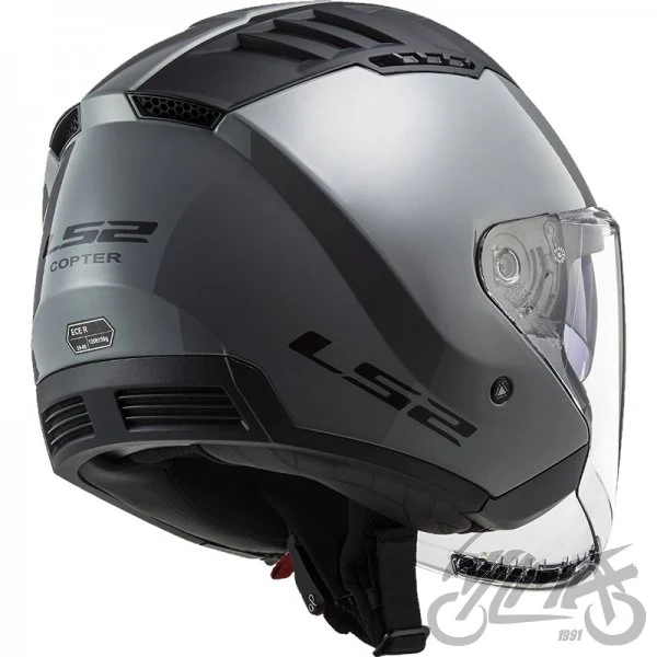 Kask LS2 OF600 copter II nardo Grey-06 — rozmiar M — ujęcie 4