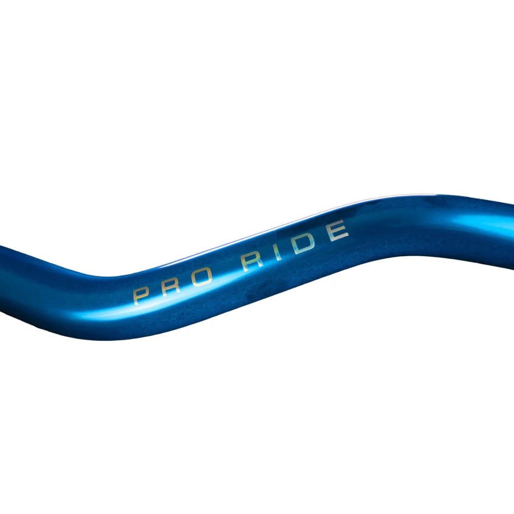 Kierownica Fatbar KRM Pro Ride 22 / 28,6 mm, niebieska Holo — ujęcie 3