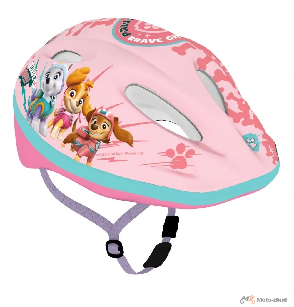 Kask rowerowy psi patrol girls