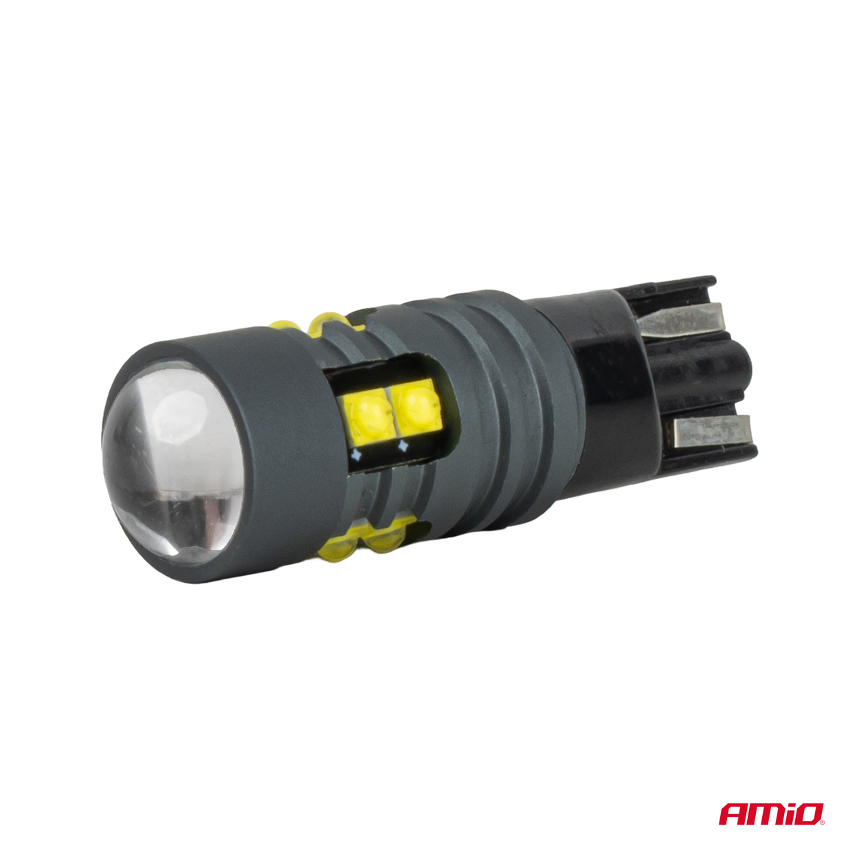 Żarówki LED STANDARD W5W T10 2525 10SMD białe 12 V 24 V — ujęcie 3