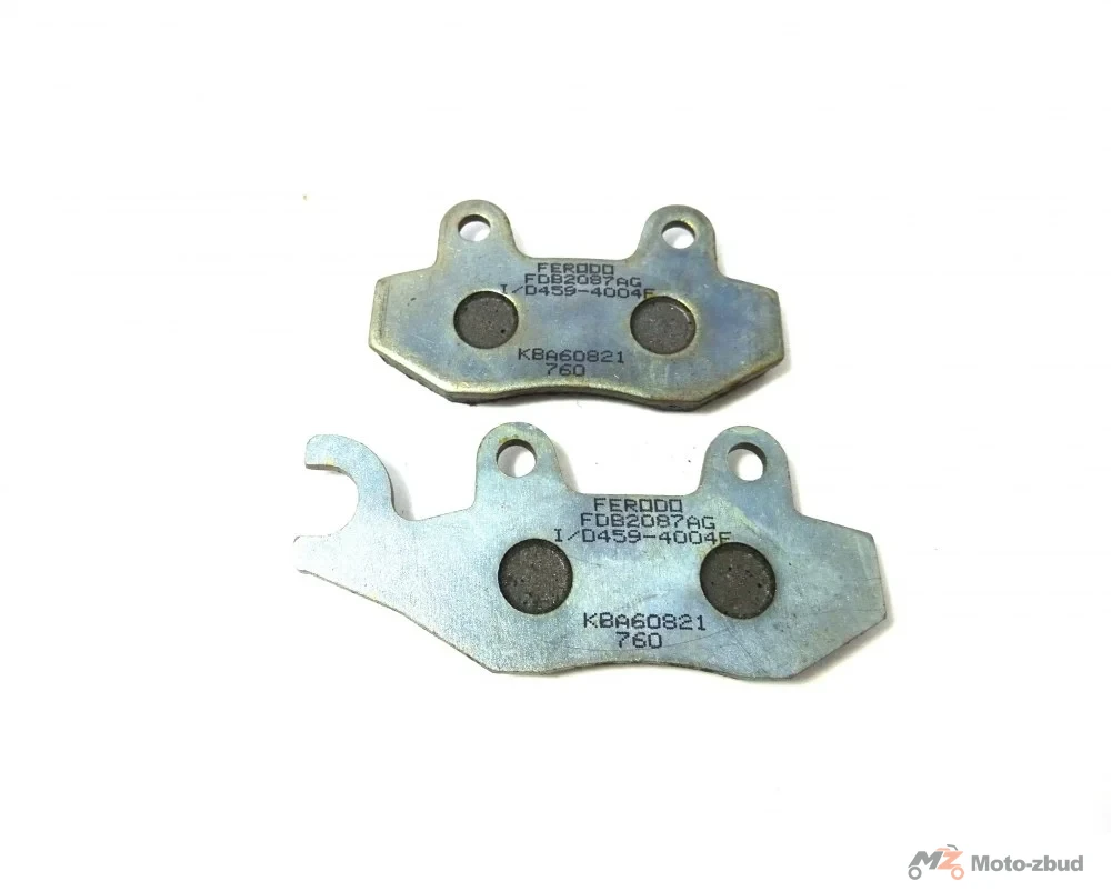 Junak M16/M11 125 cm³/320 cm³ klocki hamulcowe tył kpl. (ferodo FDB2087AG)