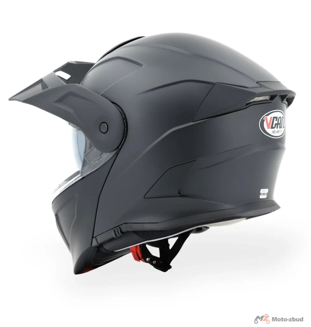 Kask VCAN model H276 Black Matt z podnoszoną szczęką i blendą czarny mat L — ujęcie 5