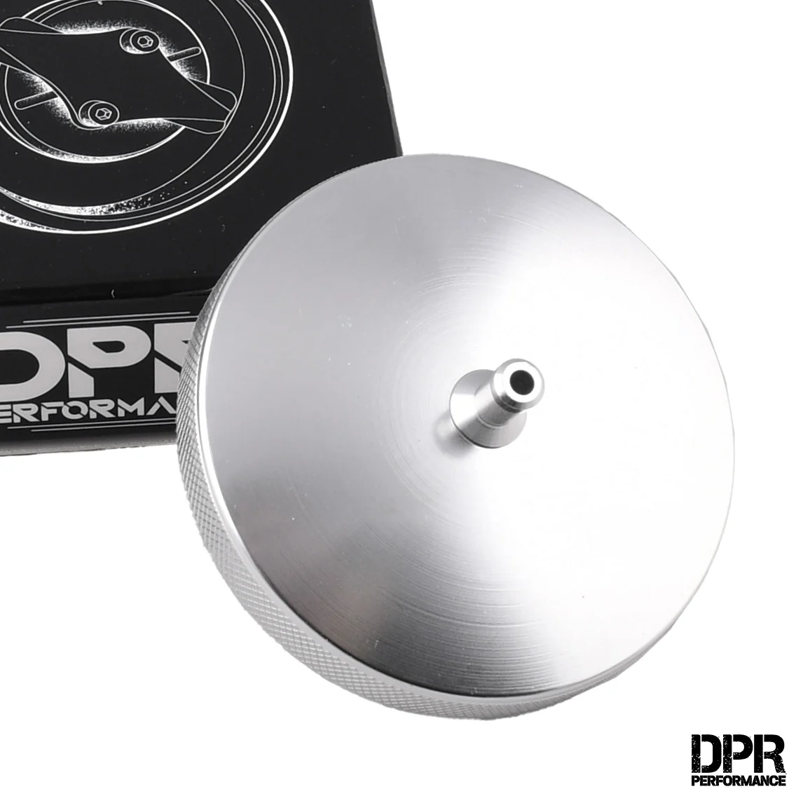 Korek zbiornika paliwa Simson aluminium CNC V2 srebrny DPR Performance — ujęcie 1