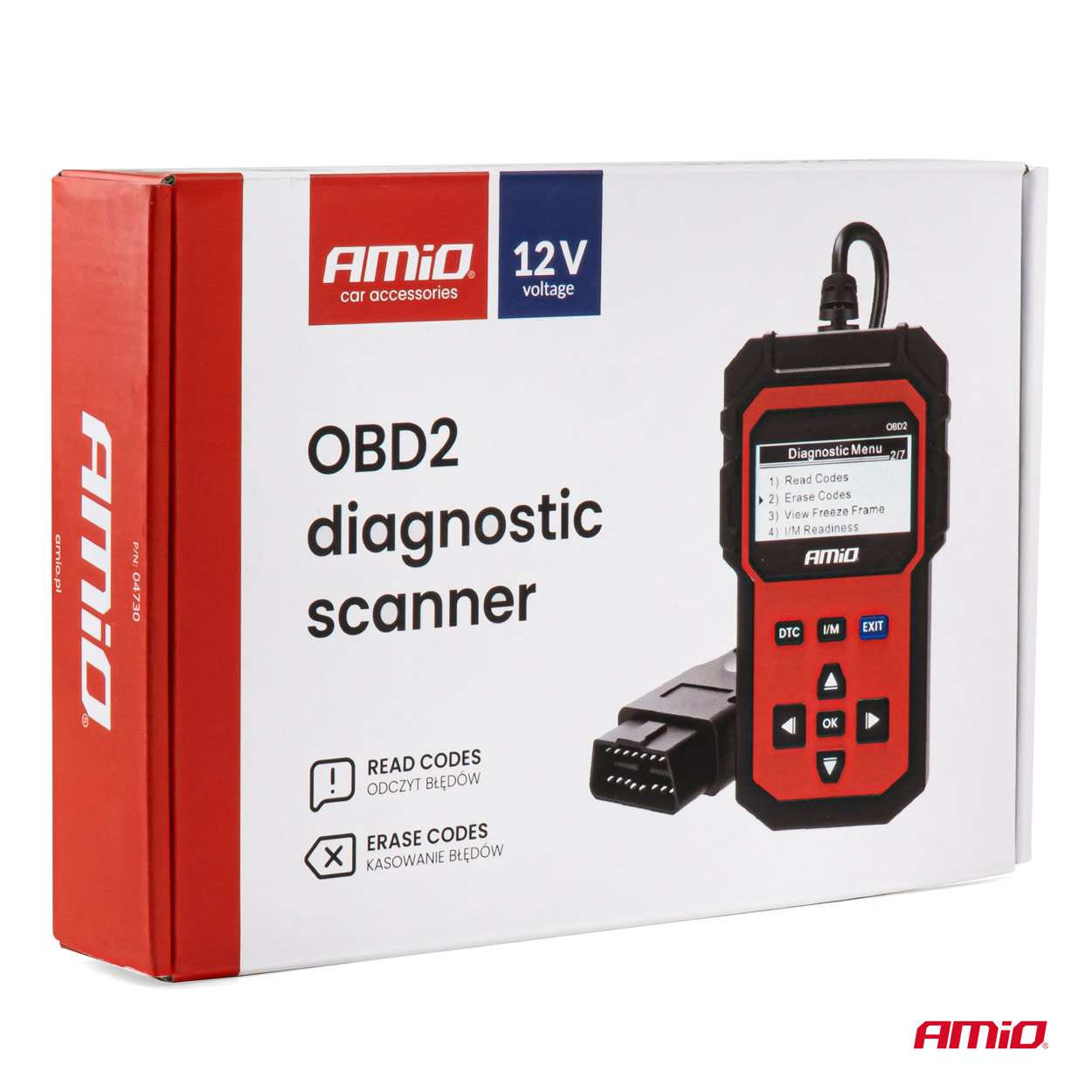 Skaner tester interfejs diagnostyczny AMiO OBD2 — ujęcie 5
