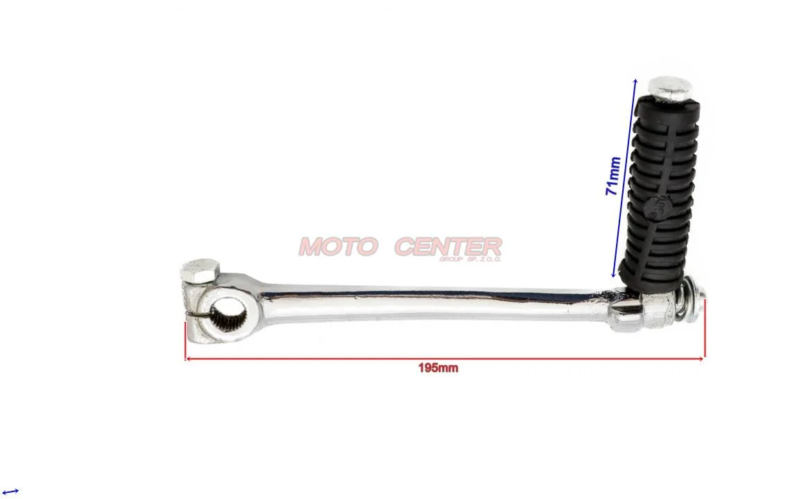 Starter nożny 110 cm³ Cross CHROM — ujęcie 2