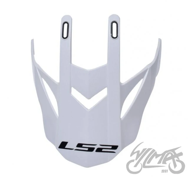 Daszek kasku MX436 evo glitter white — ujęcie 2