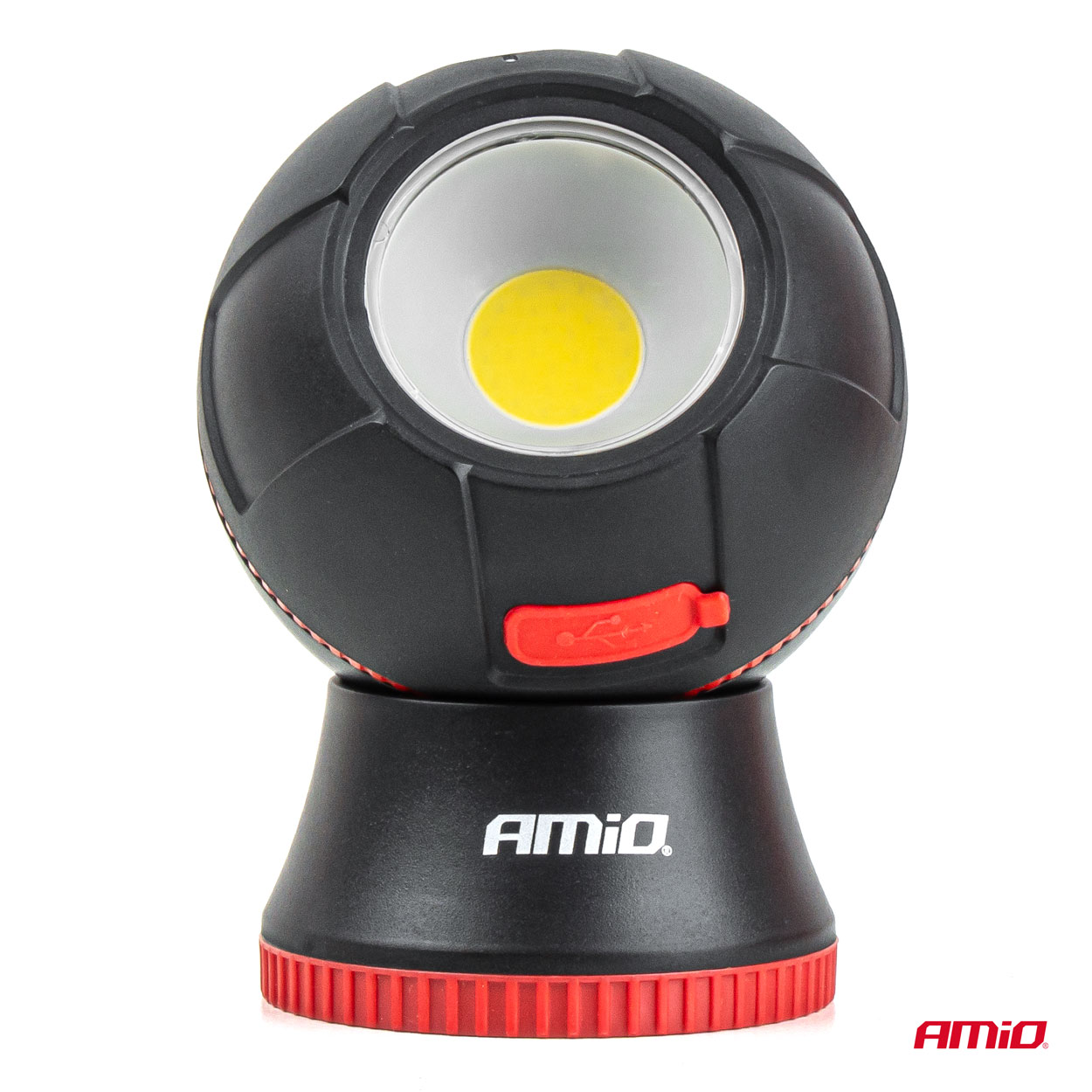 Lampa inspekcyjna kulista odpinana LED 4 W COB, 2200 mAh — ujęcie 5