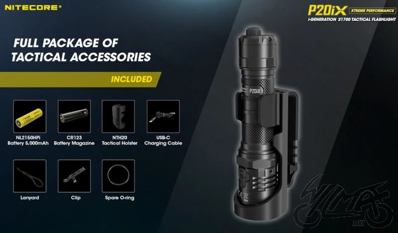 Latarka Nitecore P20iX — ujęcie 5