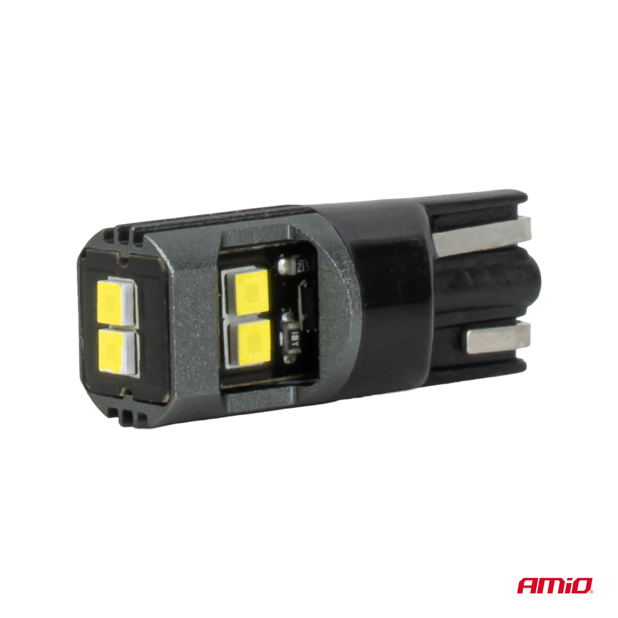 Żarówki LED CANBUS W5W T10 2020 6SMD białe 12 V 24 V — ujęcie 3