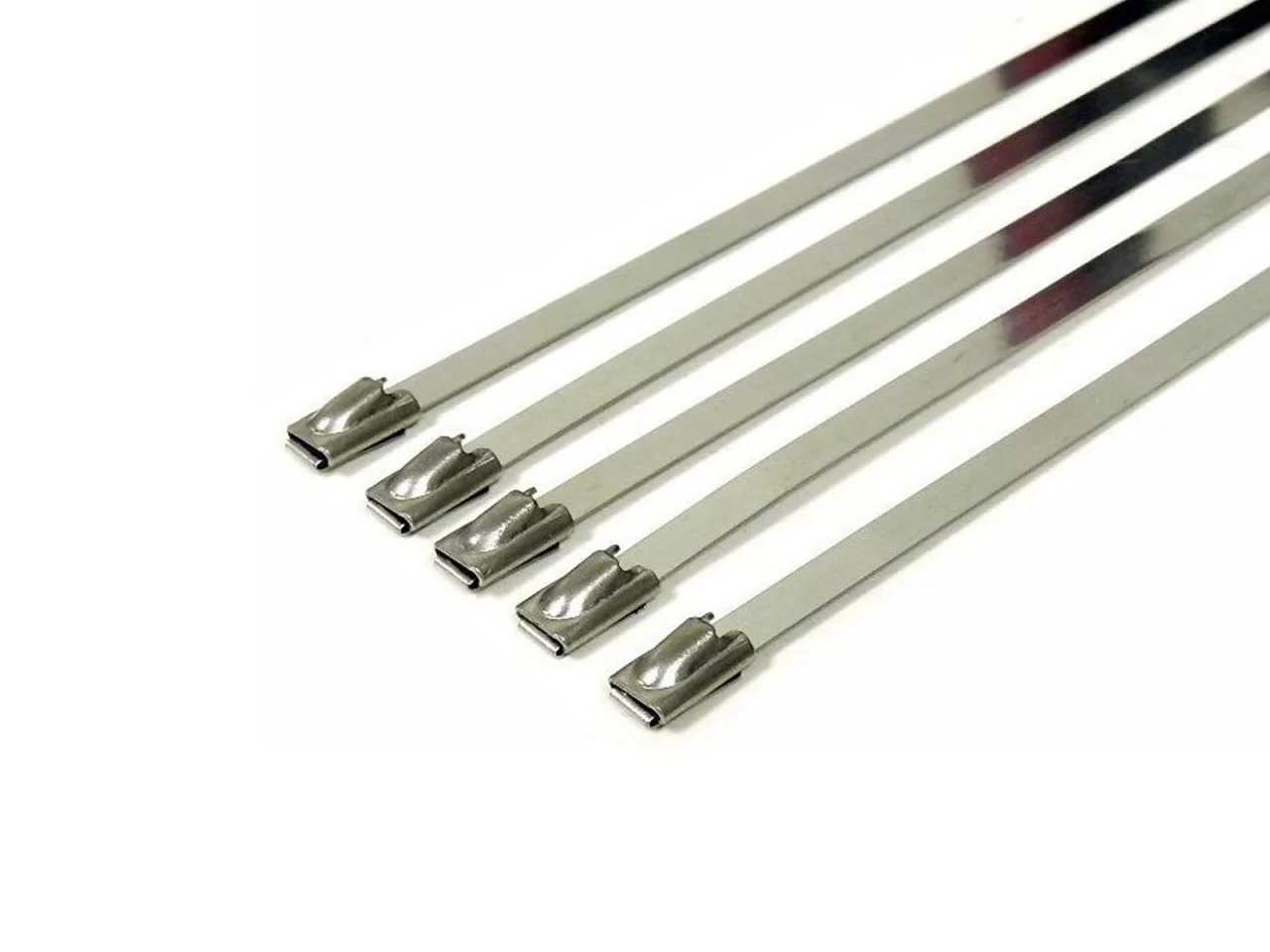 Opaska zaciskowa stalowa BALL-LOCK 300x4.6mm — ujęcie 2