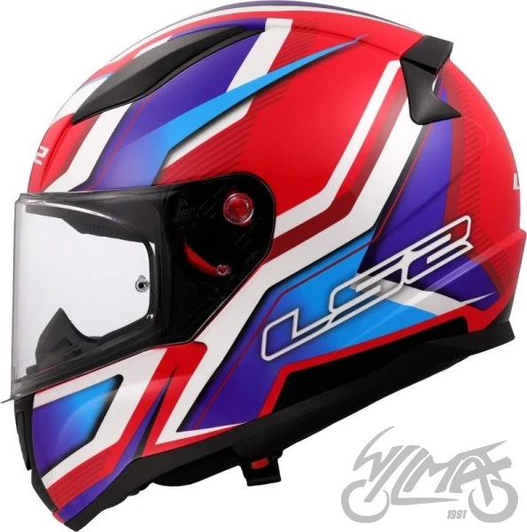 Kask LS2 FF353 Rapid II Flitz Wh.Bl.Red — rozmiar M — ujęcie 1