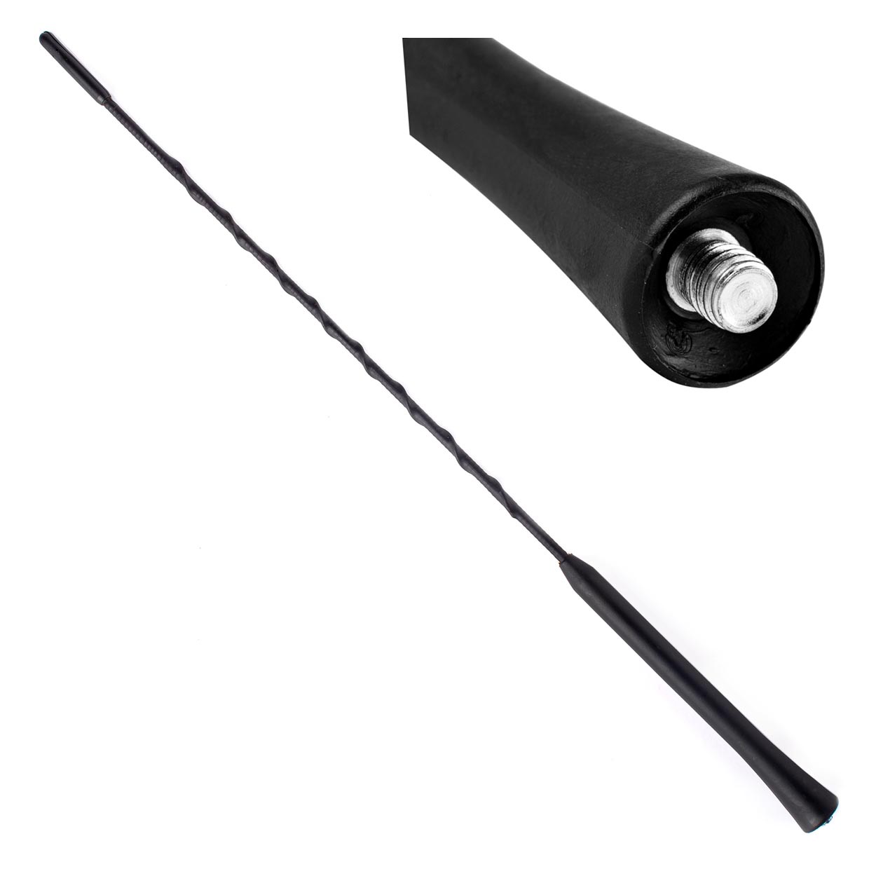 Antena samochodowa maszt anteny aluminium 40 cm ANTM08
