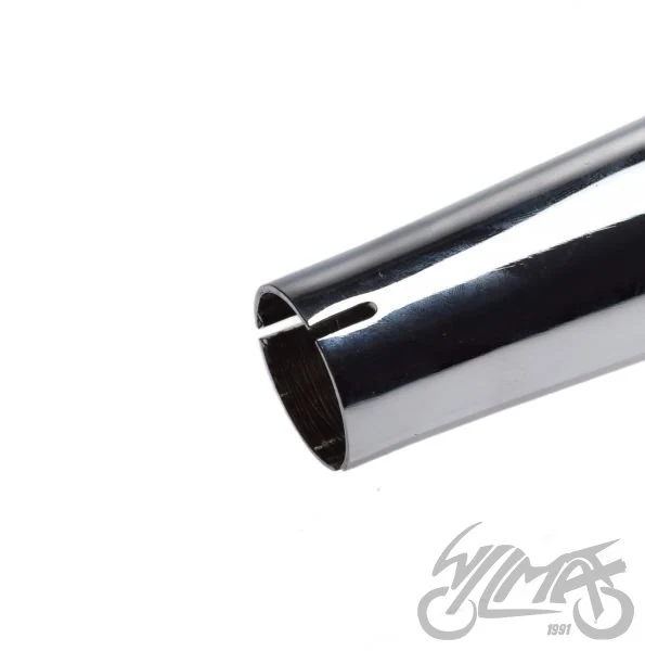 Tłumik Simson SR50 SR80 chrom z obejmą — ujęcie 2