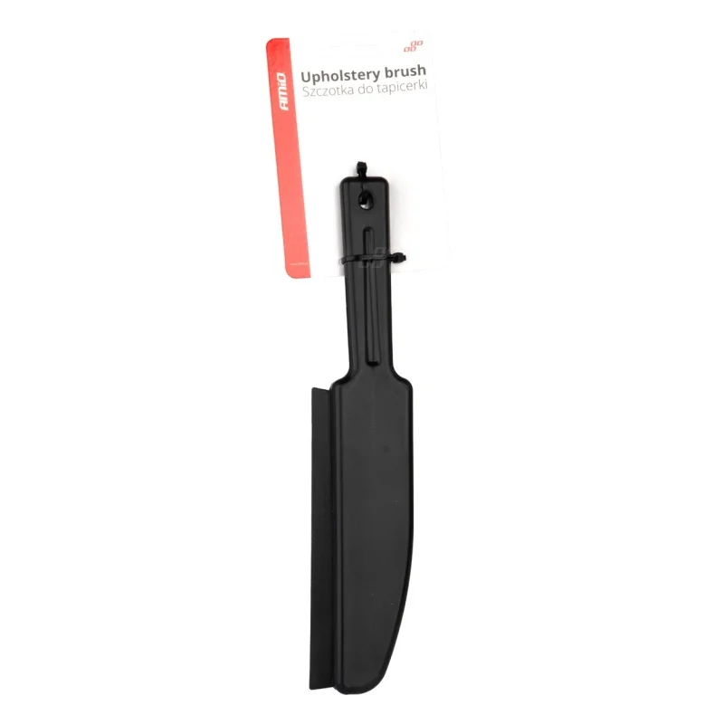Szczotka do mycia czyszczenia tapicerki ze ściągaczką 25 cm — ujęcie 2
