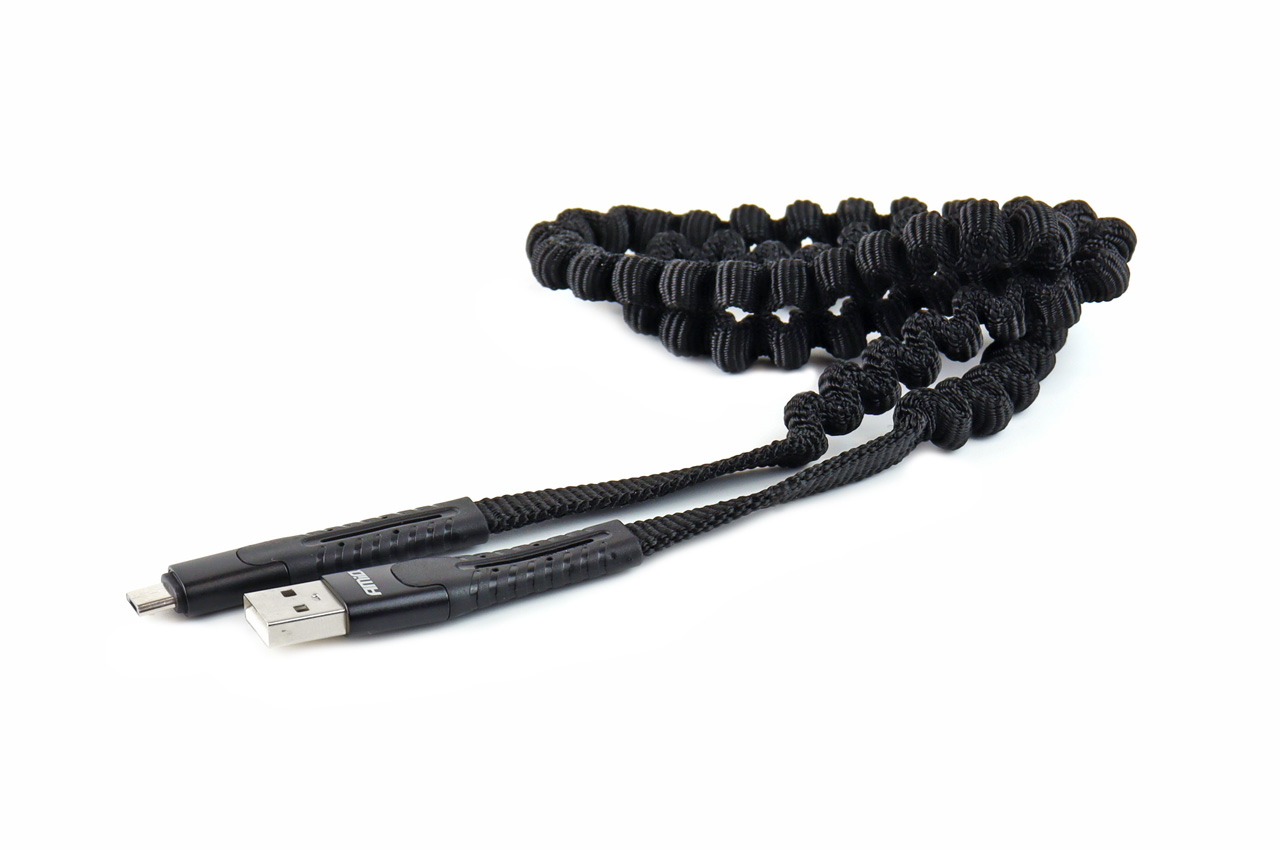Kabel USB micro USB sprężynujący 1.2 m UC-12 — ujęcie 4