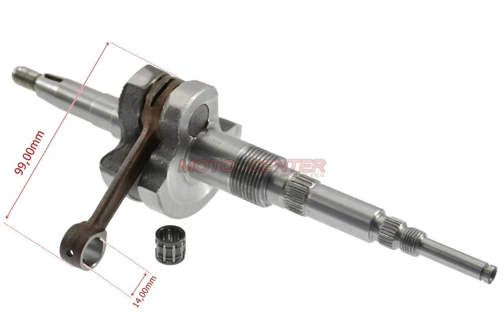 Wał korbowy 50 cm³ skuter 2T Suzuki Address — ujęcie 3