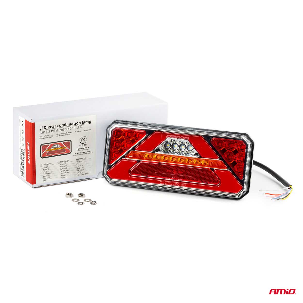 Lampa tylna zespolona LED RCL-02-L dynamiczna lewa — ujęcie 11