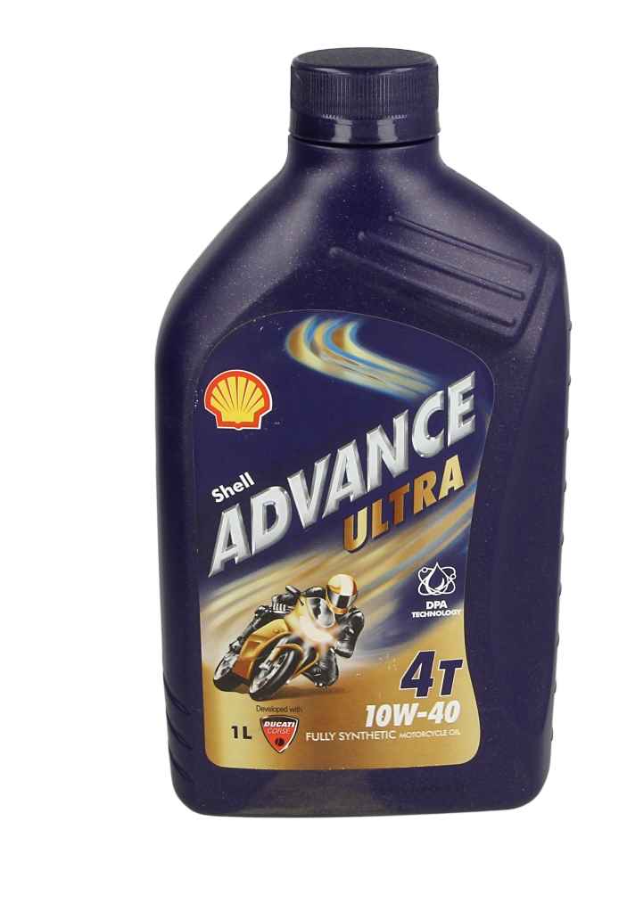 Olej silnikowy 10W-40 shell adv ultra 4T — 1 l — ujęcie 2