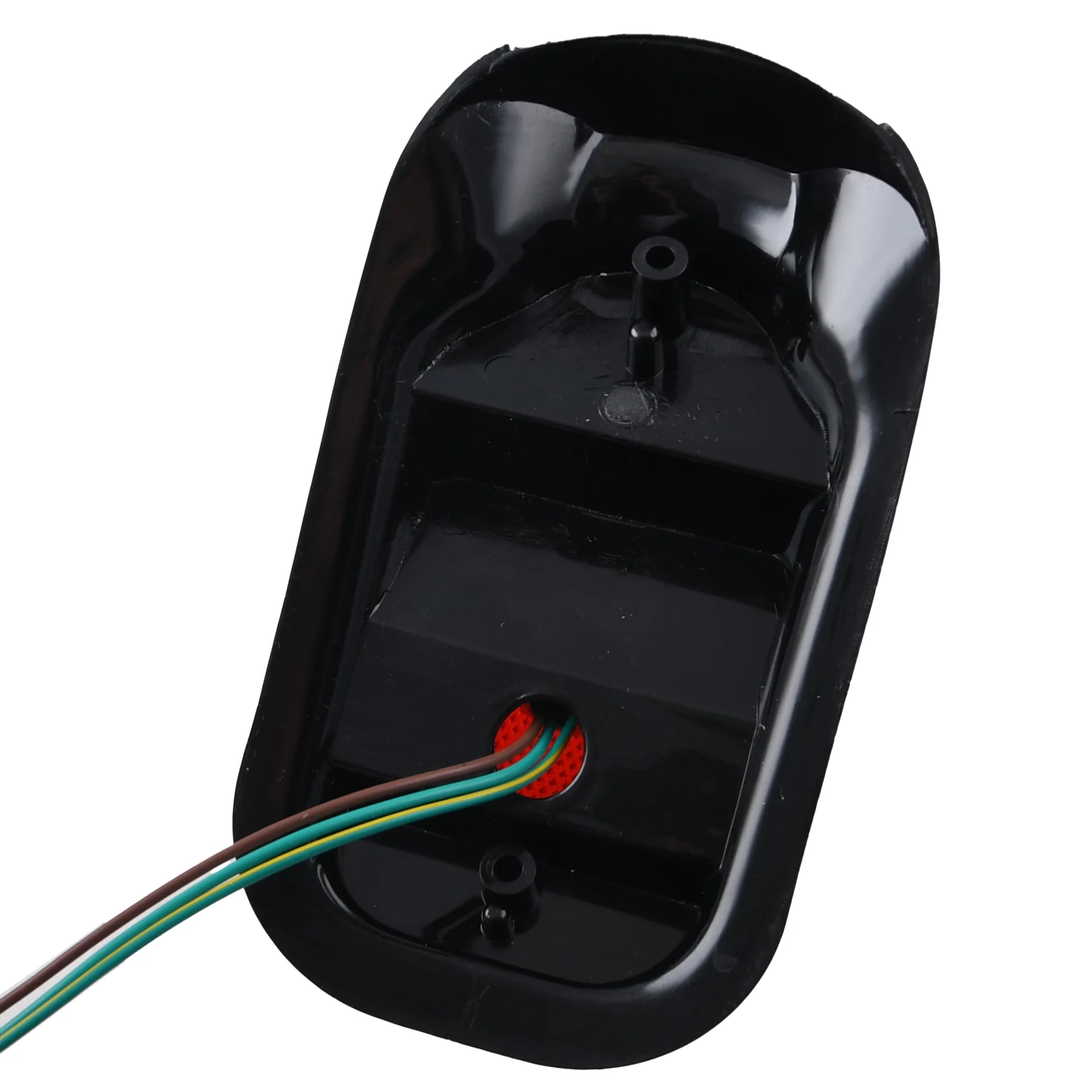 Lampa tylna uniwersalna czerwona z uchwytem tablicy Racing Force — ujęcie 2