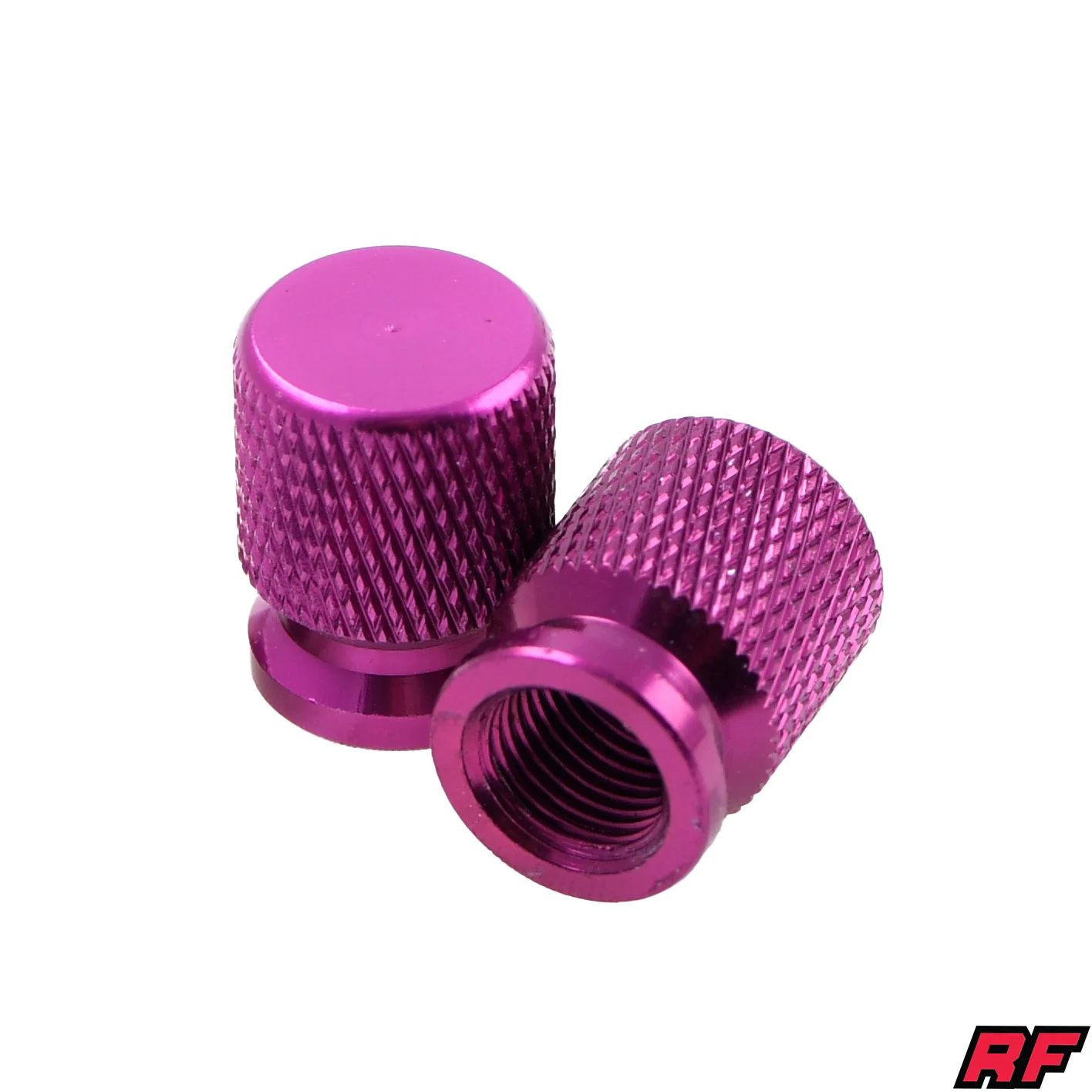 Nakrętka wentyla Racing Force cap V1 fioletowa 2szt — ujęcie 1