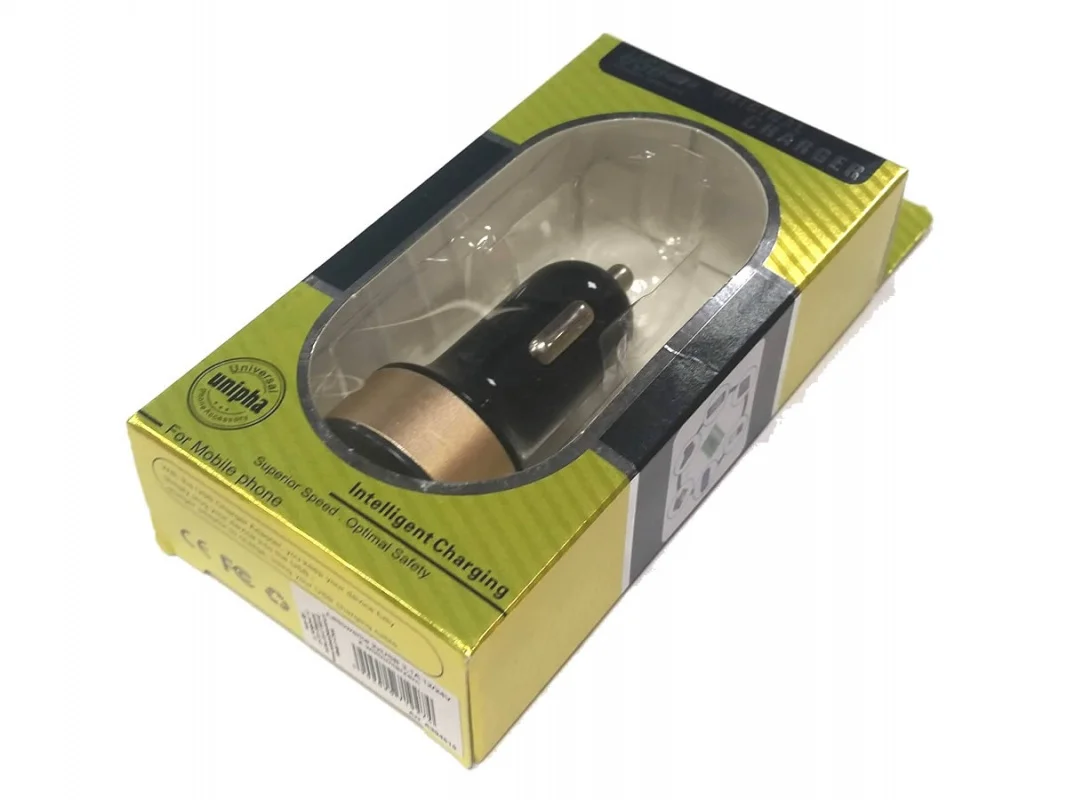 Ładowarka samochodowa 2xUSB 12V-24V 2400mA QC 3.0 + voltomierz — ujęcie 3