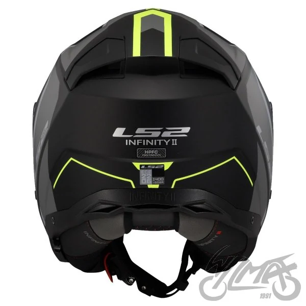 Kask LS2 OF603 Infinity II Focus M.Bl. H-V Y — rozmiar L — ujęcie 4