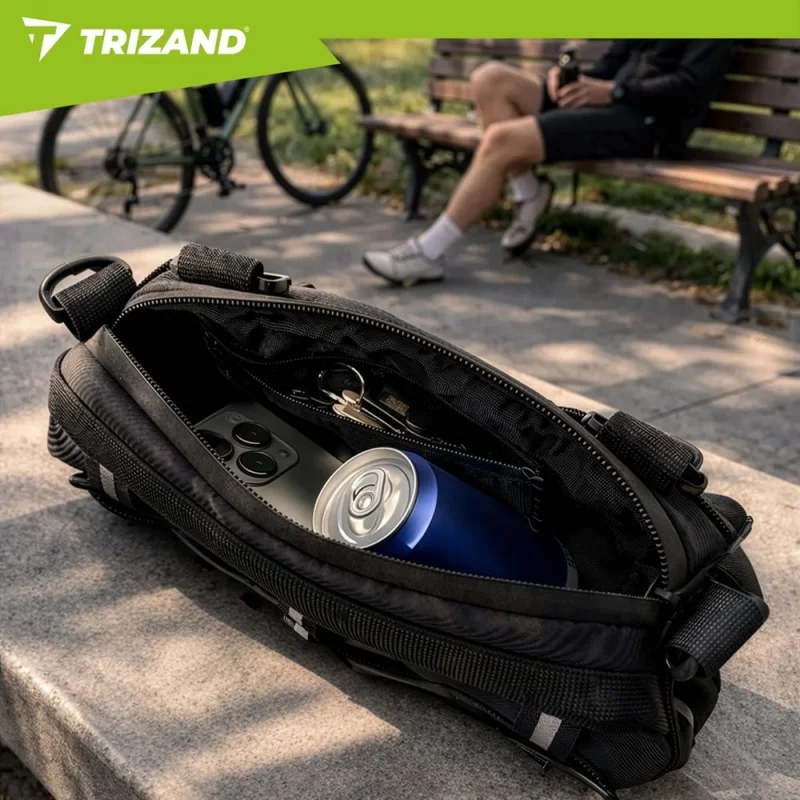 Sakwa rowerowa na kierownicę 1,5L Trizand — ujęcie 3