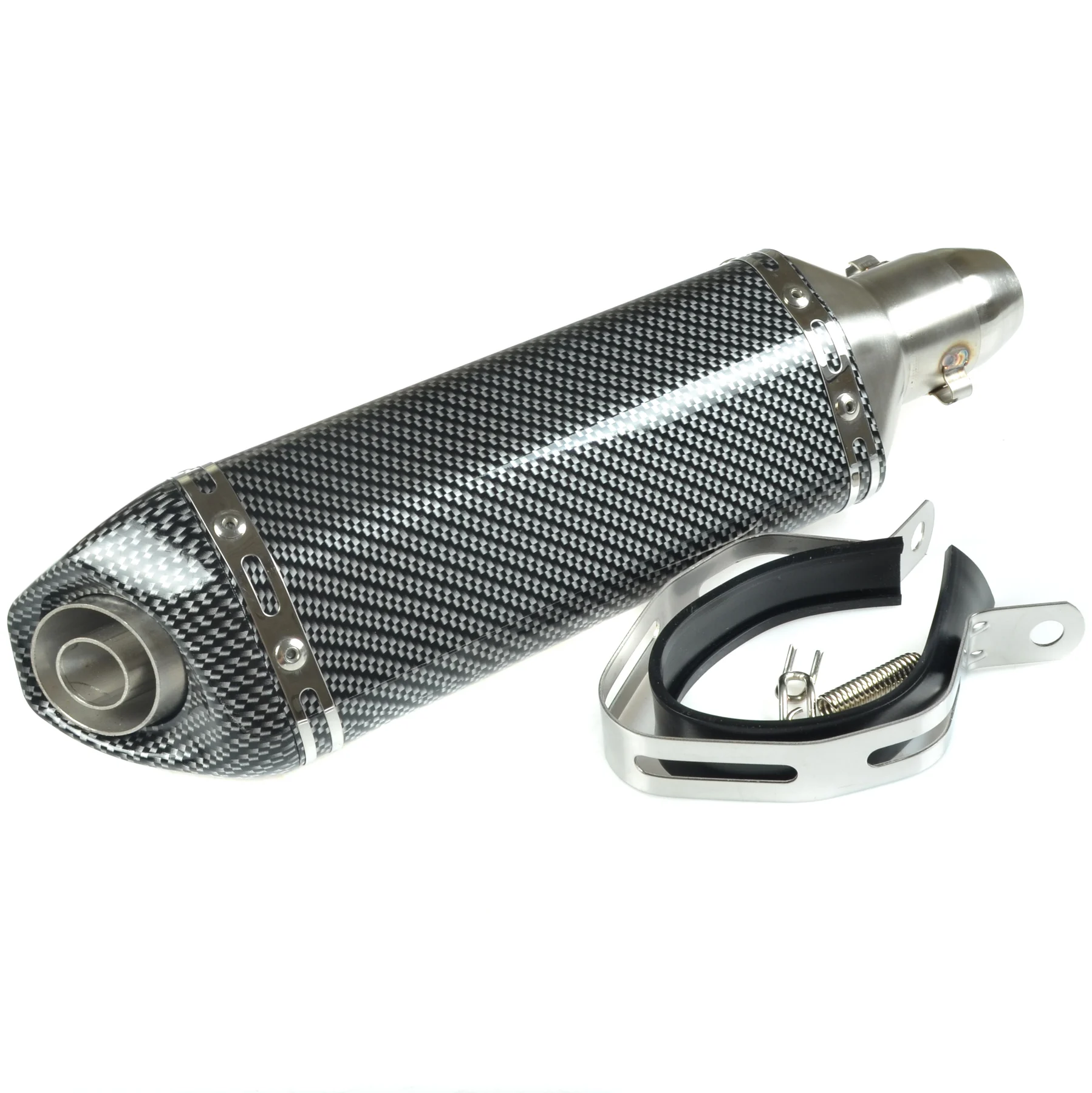 Końcówka wydechu Akrap Replika X-Type carbon V1 kpl. — ujęcie 3