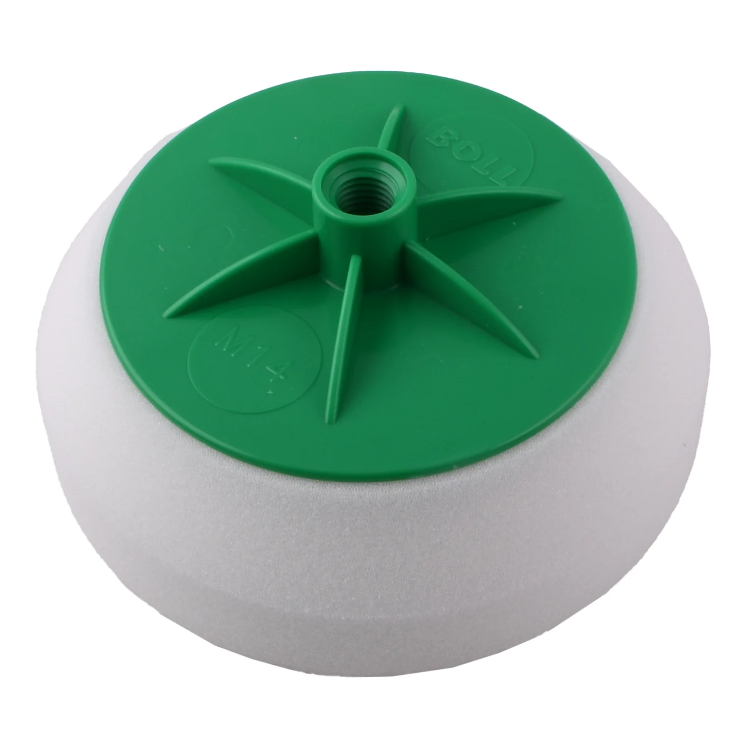 BOLL gąbka polerska 150 mm biała twarda gwint M14 — ujęcie 2