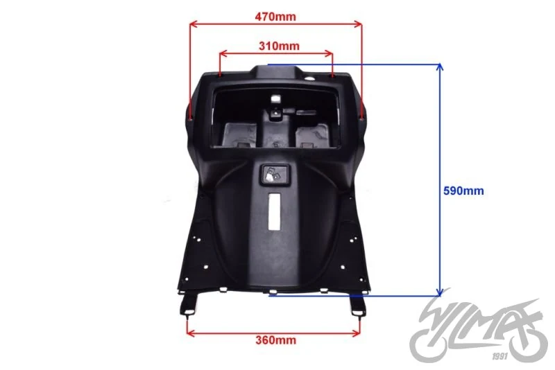 Osłona kolan ze schowkiem QT-4 — Longjia XT50QT-4 Sharpy — ujęcie 2