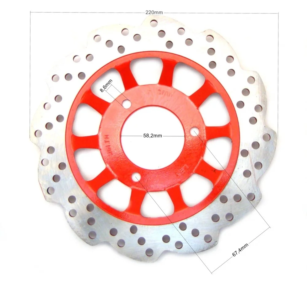 Junak 611 tarcza (H220) hamulca hydraulicznego przód — ujęcie 2