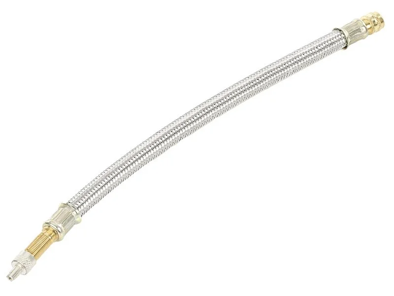 Przedłużka do zaworów - do pompowania koła bliźniaka (metlowy oplot, 250 mm)