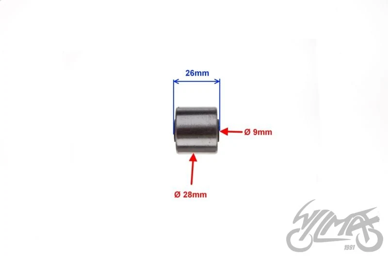 Tuleja zębatki tył kingway Czoper KPL/4 szt. 150/250 — ujęcie 2