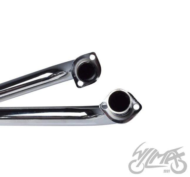 Tłumik do Rometa R150 R125 kingway Czoper L+ p — komplet — ujęcie 2