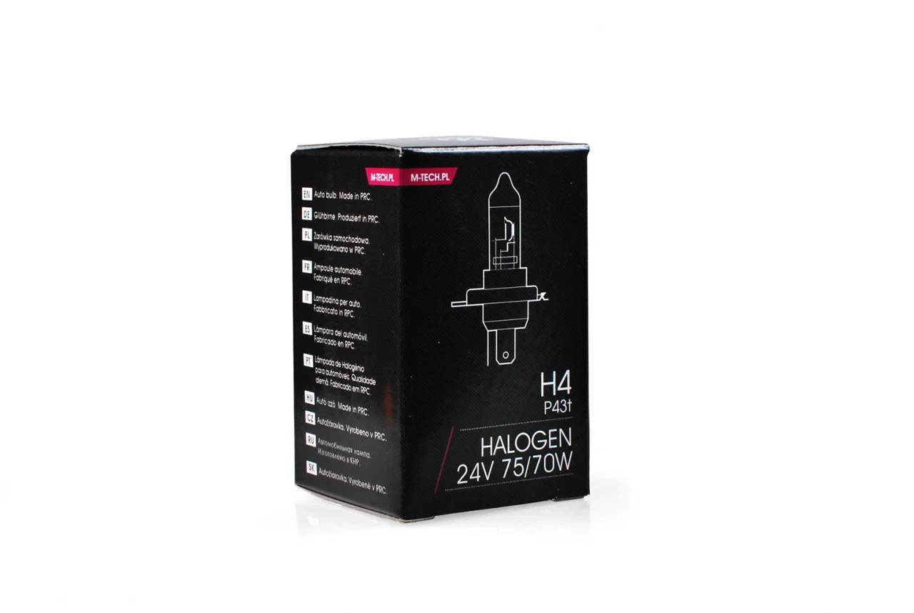 Żarówka H4 24V 75/70W M-TECH — ujęcie 2