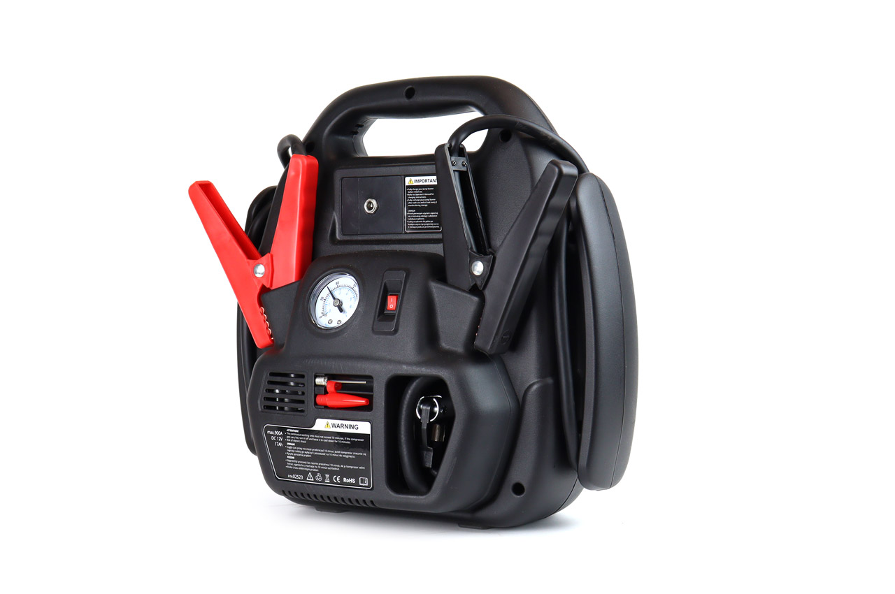 Urządzenie rozruchowe jump starter booster 4w1 12 V AMIO-02523 — ujęcie 4