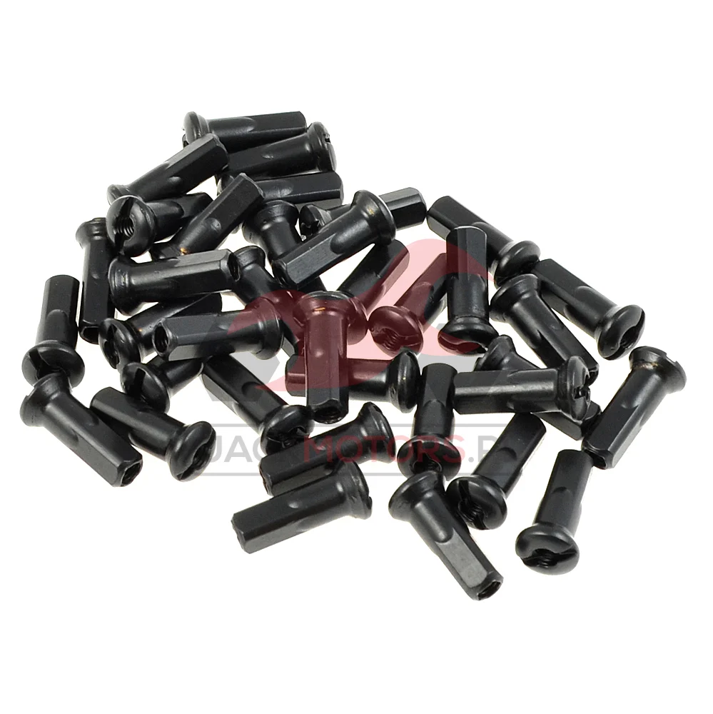 Nakrętka szprychy M3,5 + 3 mm czarne 36 sztuk MZA — ujęcie 1
