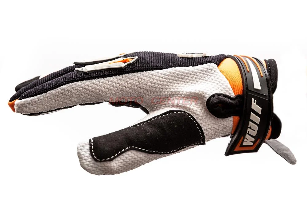 Rękawice crossowe Junior Wulf Stratos Orange XXS — ujęcie 3