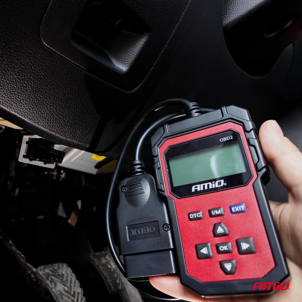 Skaner tester interfejs diagnostyczny AMiO OBD2 — ujęcie 3