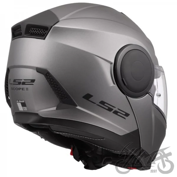 Kask szczękowy LS2 FF902 Scope II Solid Titanium — L — ujęcie 5
