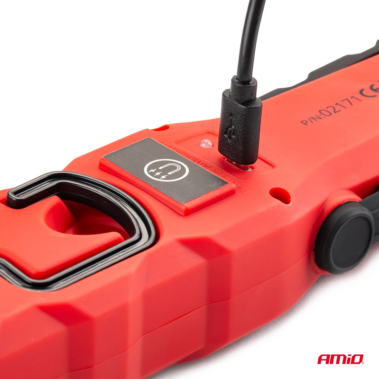 Lampa inspekcyjna z wbudowanym akumulatorem obracana 180° 1800 mAh — ujęcie 5