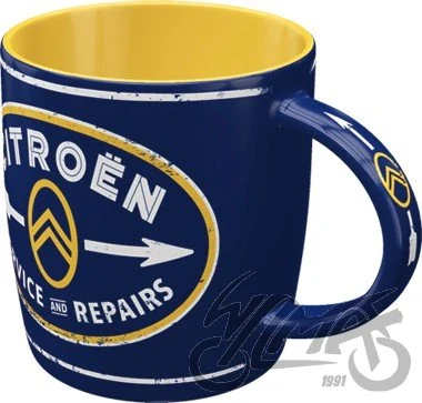 Kubek citroen service & repairs 43077 — ujęcie 2