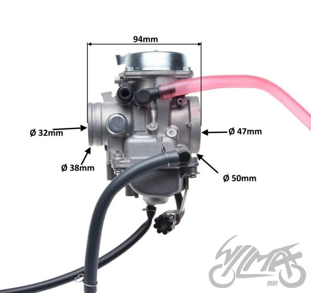 Gaźnik kompletny do Kawasaki Bayou 300 KLF300 — ujęcie 2