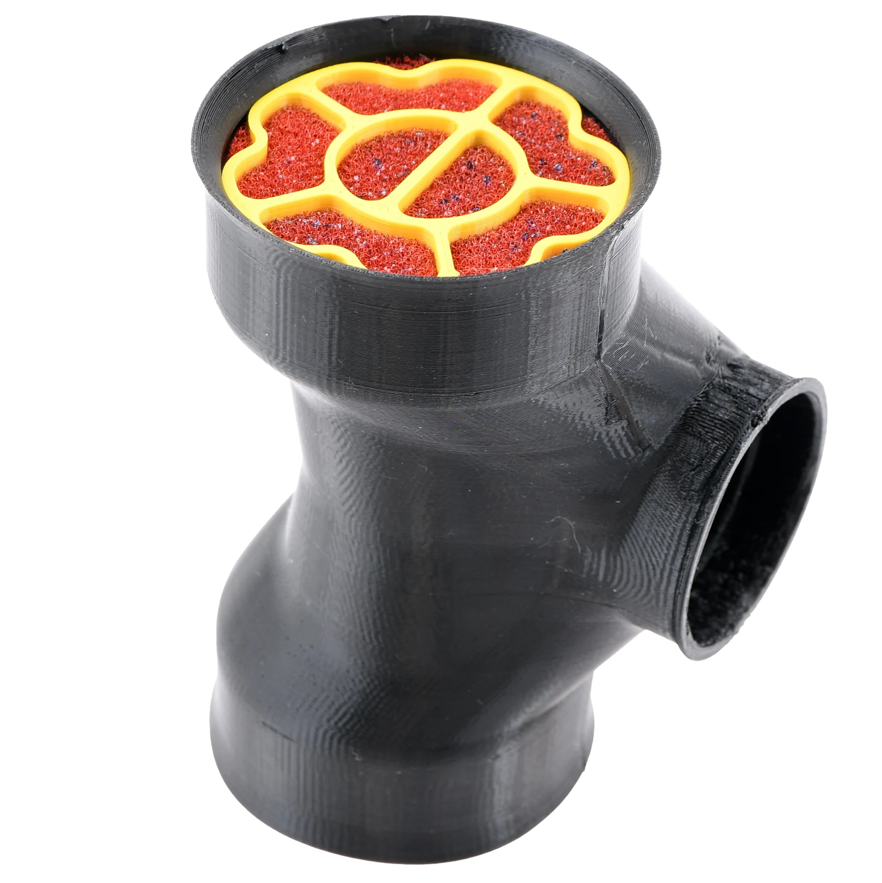 Guma filtra powietrza zw-t Simson KR51/1 SR4 czarna Mikuni podwójny filtr Zw Parts — ujęcie 2