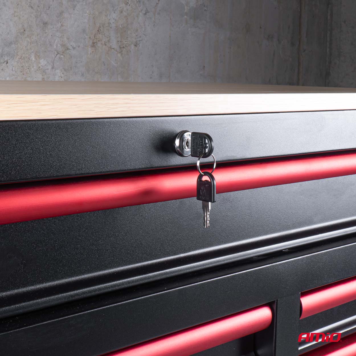 Szafka warsztatowa z zestawem narzędzi 471 szt. 1080x460x890mm — ujęcie 3