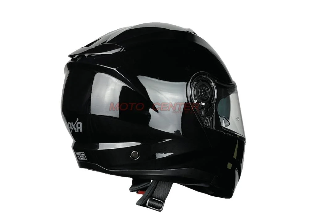 Kask motocyklowy szczękowy NAXA FO5 Blenda czarny połysk M + pinlock — ujęcie 2